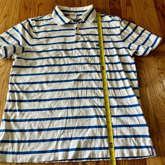 Brooks Brothers Classic Blue and White Polo - Picture 5 of 7